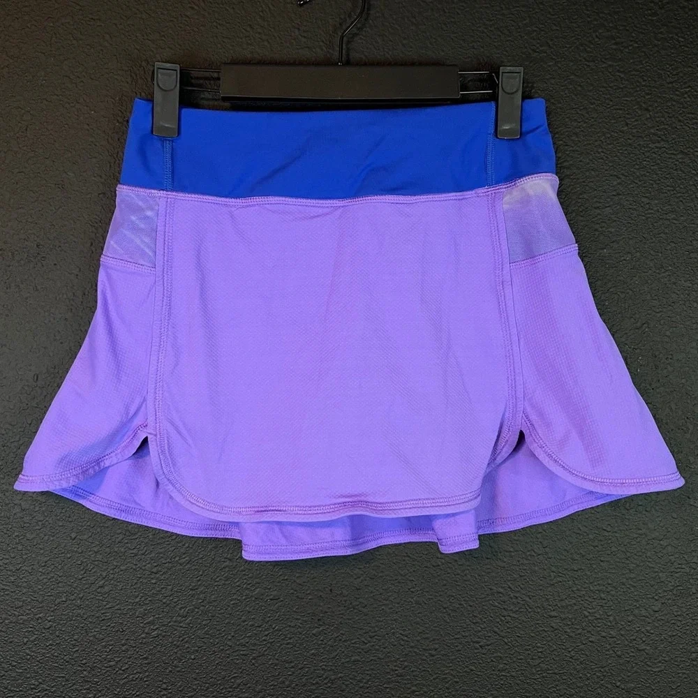 ivivva‎ by Lululemon Purple Athletic Skort Girls Size 12 Waist Tennis Running